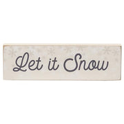 Let It Snow Skinny Block  (3 Count Assortment)