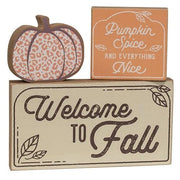 Welcome to Fall Blocks (Set of 3)