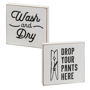 Wash & Dry Square Block  (2 Count Assortment)