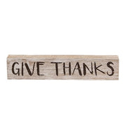 Always Give Thanks Pumpkin Blocks (Set of 3)