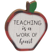 Work of Heart Apple Blocks (Set of 2)