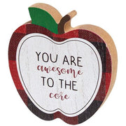 Work of Heart Apple Blocks (Set of 2)