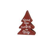 Christmas Carol Wooden Trees (Set of 3)