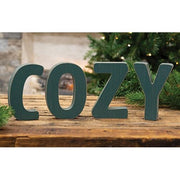 COZY Wooden Letters (Set of 4)