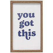 You Got This Framed Sign