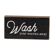 Wash Your Worries Away Block  (3 Count Assortment)