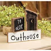 Ye Olde Outhouse Blocks (Set of 3)