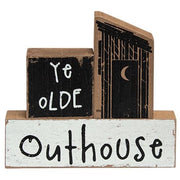 Ye Olde Outhouse Blocks (Set of 3)