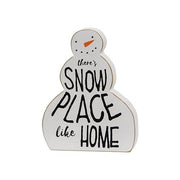 Snow Place Like Home Snowman & Blocks (Set of 3)