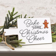 Bake Some Christmas Cheer Cutting Board Sign Ornament