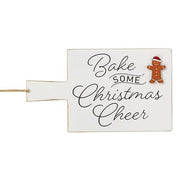 Bake Some Christmas Cheer Cutting Board Sign Ornament