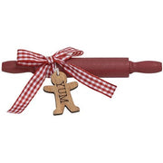 Yum Gingerbread Man Wooden Rolling Pin