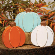 Mini Chunky Pumpkin Sitter  (3 Count Assortment)