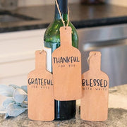 Wine Blessings Bottle Ornaments (Set of 3)