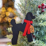 Furry & Bright Poodle Ornament