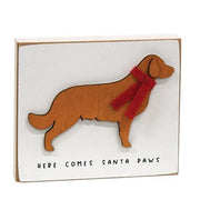 Here Comes Santa Paws Dog Block