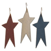 Primitive Colors Primitive Star Ornament  (3 Count Assortment)