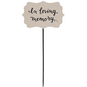 In Loving Memory Plant Stake  (3 Count Assortment)