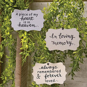 In Loving Memory Ornament  (3 Count Assortment)