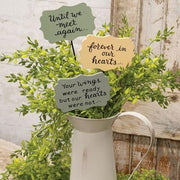 Until We Meet Again Plant Stake  (3 Count Assortment)