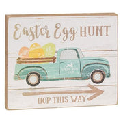 Easter Egg Hunt Wooden Block