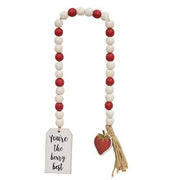 You're the Berry Best Strawberry Bead Garland