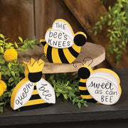 Bee Sayings Chunky Sitter  (3 Count Assortment)