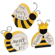 Bee Sayings Chunky Sitter  (3 Count Assortment)