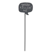 House Plant Sayings Stake  (3 Count Assortment)