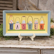 Easter Egg Buckets Rectangle Tray