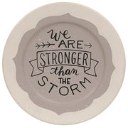 Stronger Than the Storm Plate  (2 Count Assortment)