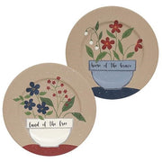 Land of the Free Flowers Plate  (2 Count Assortment)