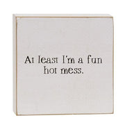 Fun Hot Mess Square Block (2 Count Assortment)