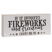 Old Glory Fireworks Block  (2 Count Assortment)