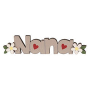 Nana Wooden Word Cutout Sitter