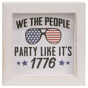 Party Like It's 1776 Mini Square Frame  (3 Count Assortment)