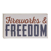 Fireworks & Freedom Block  (3 Count Assortment)