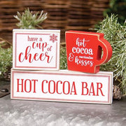 Hot Cocoa Bar Blocks (Set of 3)
