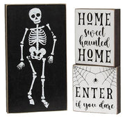 Enter If You Dare Blocks (Set of 3)