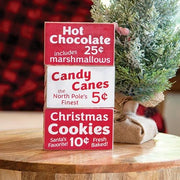 Candy Canes - Hot Chocolate or Cookies Block  (3 Count Assortment)