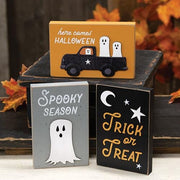 Here Comes Halloween Layered Block  (3 Count Assortment)