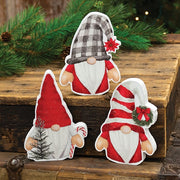 Winter Gnome Chunky Sitter  (3 Count Assortment)