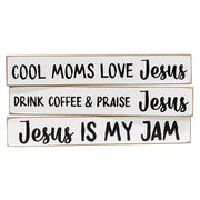 Cool Moms Love Jesus Mini Stick  (3 Count Assortment)
