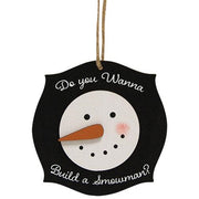 Snowman Hug Ornament  (3 Count Assortment)