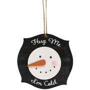 Snowman Hug Ornament  (3 Count Assortment)