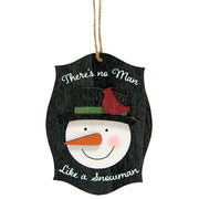 Let's Get Cozy Snowman Ornament  (3 Count Assortment)