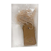 Small Kraft Paper String Tags (12 Pack)