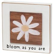 Bloom As You Are Daisy Layered Block  (3 Count Assortment)