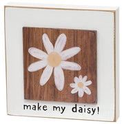 Bloom As You Are Daisy Layered Block  (3 Count Assortment)