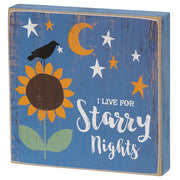 Sunny Days/Starry Nights Square Block  (2 Count Assortment)